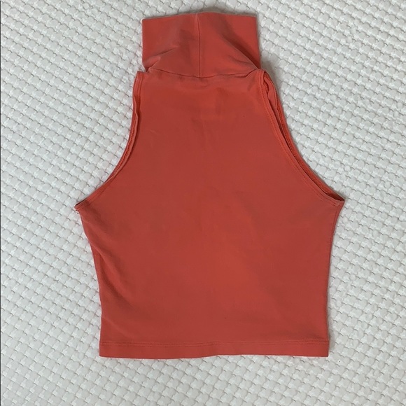 American apparel crop turtleneck short sleeve - Picture 2 of 4